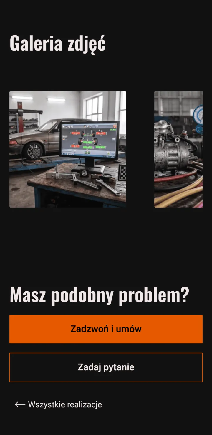 Przykładowe zdjęcia w galerii wewnątrz wpisu z realizacją